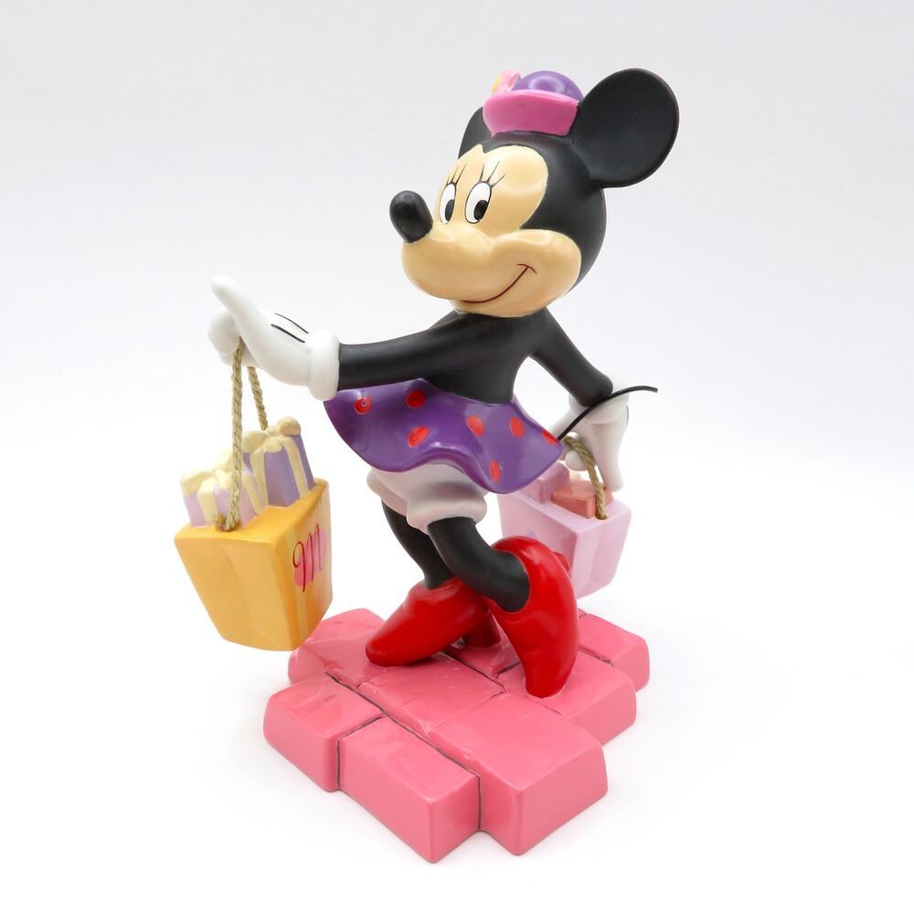 Disney Minnie Mouse Shop Til You Drop Figurine 4006557 Mickey Friends by Enesco
